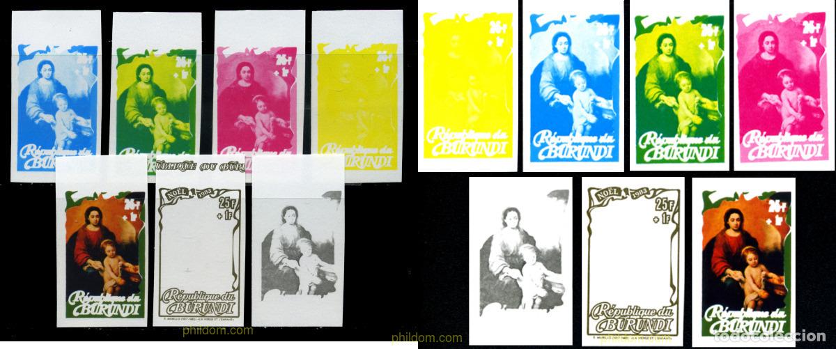 Stamps: 204606 MNH BURUNDI 1983 NAVIDAD