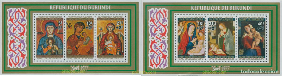 Stamps: 73474 MNH BURUNDI 1977 NAVIDAD