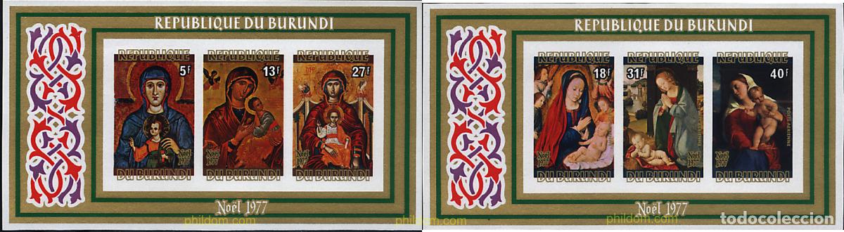 Stamps: 14866 MNH BURUNDI 1977 NAVIDAD