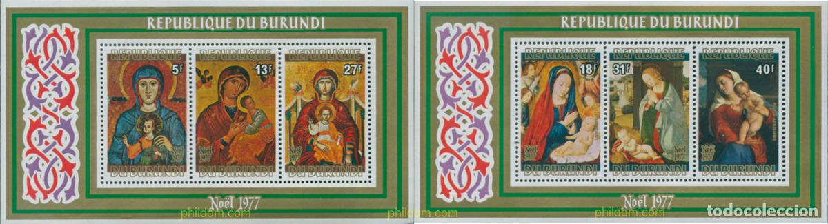 Stamps: 73473 MNH BURUNDI 1977 NAVIDAD