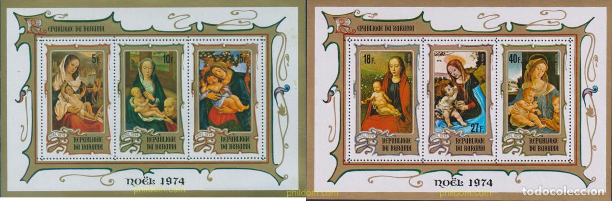 Stamps: 73463 MNH BURUNDI 1974 NAVIDAD