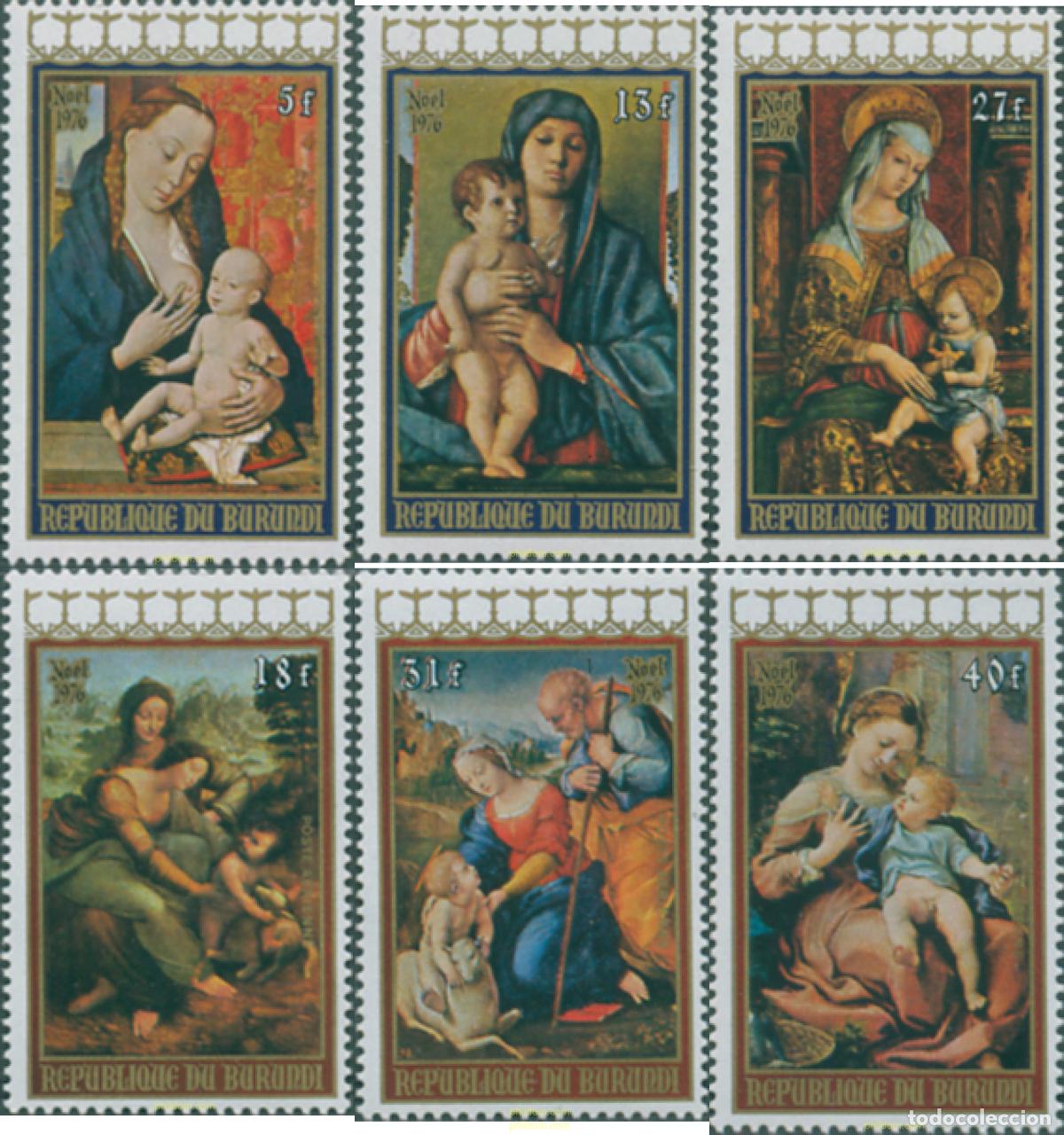 Sellos: 73367 MNH BURUNDI 1976 NAVIDAD