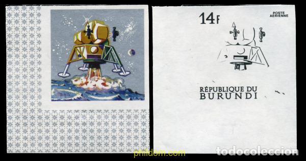 Sellos: 178469 MNH BURUNDI 1968 EXPLORACIONES ESPACIALES