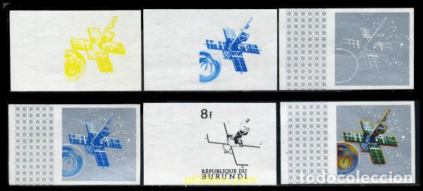 Sellos: 178470 MNH BURUNDI 1968 EXPLORACIONES ESPACIALES
