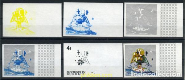 Sellos: 178696 MNH BURUNDI 1968 EXPLORACIONES ESPACIALES