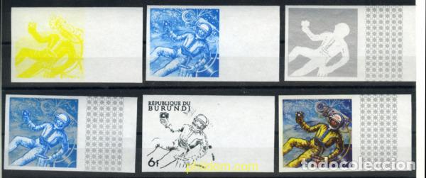 Sellos: 178697 MNH BURUNDI 1968 EXPLORACIONES ESPACIALES