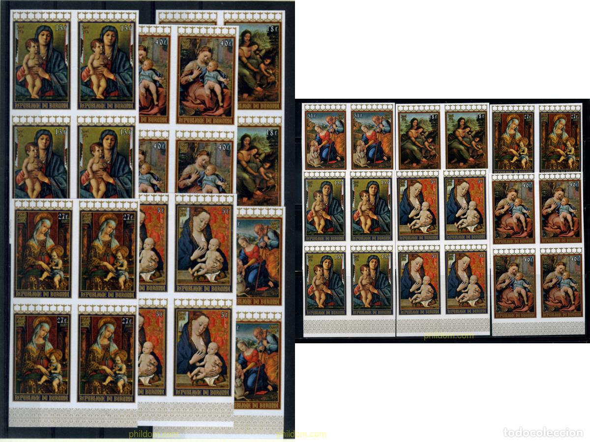 Sellos: 202357 MNH BURUNDI 1976 NAVIDAD
