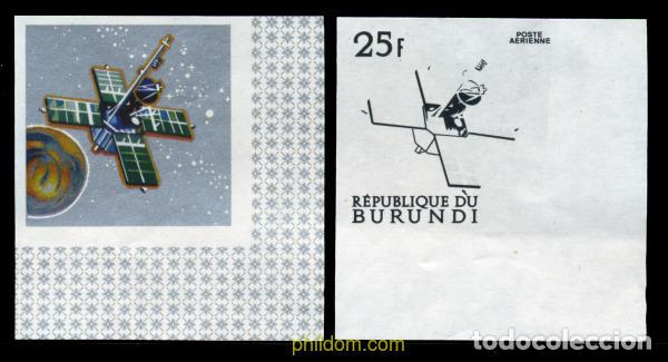 Sellos: 202189 MNH BURUNDI 1968 EXPLORACIONES ESPACIALES