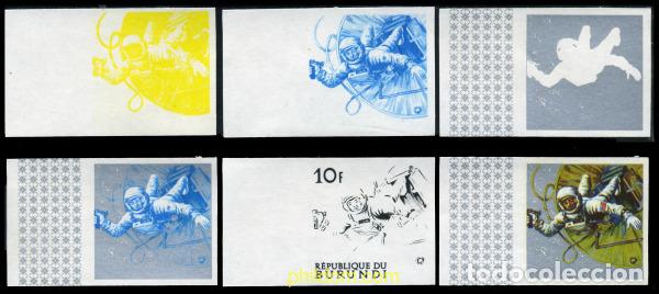 Sellos: 202190 MNH BURUNDI 1968 EXPLORACIONES ESPACIALES