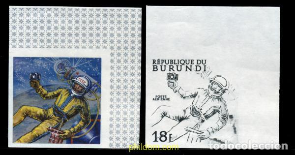 Sellos: 202191 MNH BURUNDI 1968 EXPLORACIONES ESPACIALES