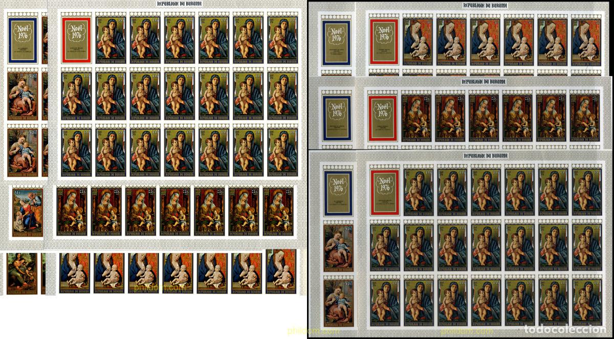 Sellos: 202360 MNH BURUNDI 1976 NAVIDAD