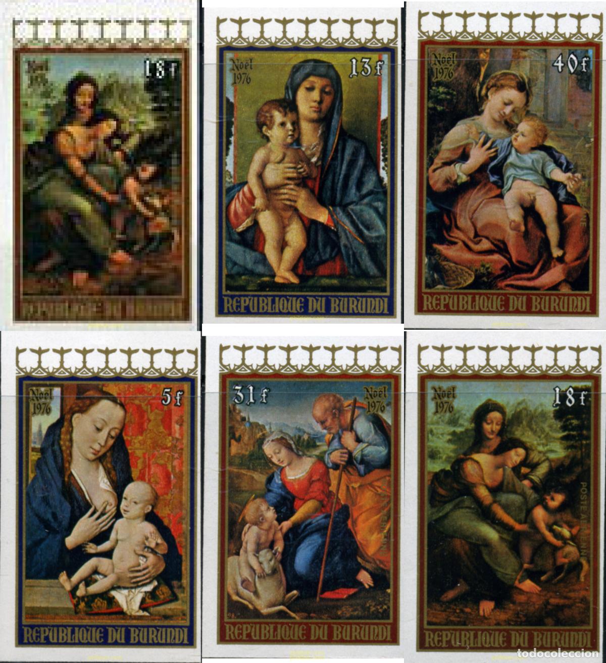 Sellos: 202665 MNH BURUNDI 1976 NAVIDAD