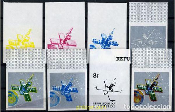 Sellos: 204227 MNH BURUNDI 1968 EXPLORACIONES ESPACIALES