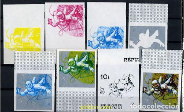 Sellos: 204228 MNH BURUNDI 1968 EXPLORACIONES ESPACIALES