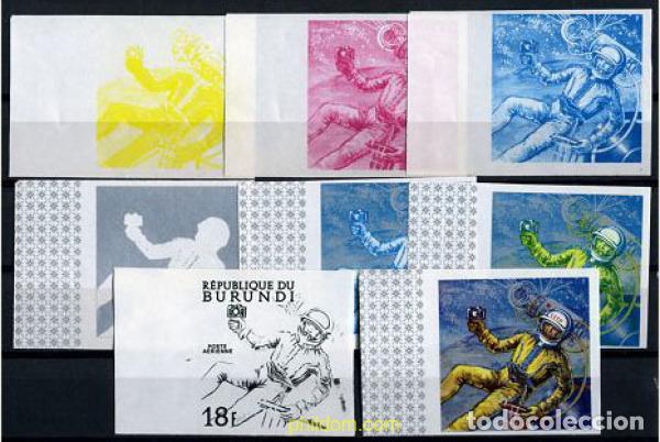 Sellos: 204235 MNH BURUNDI 1968 EXPLORACIONES ESPACIALES