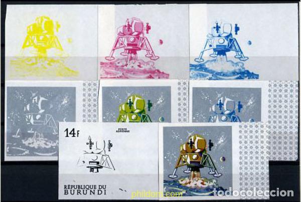 Sellos: 204236 MNH BURUNDI 1968 EXPLORACIONES ESPACIALES
