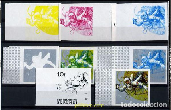 Sellos: 204237 MNH BURUNDI 1968 EXPLORACIONES ESPACIALES