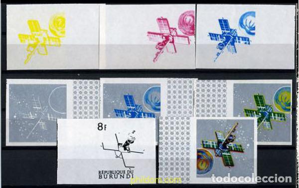 Sellos: 204238 MNH BURUNDI 1968 EXPLORACIONES ESPACIALES