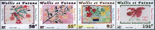 Sellos: 5038 MNH WALLIS Y FUTUNA 2001 DIBUJOS INFANTILES