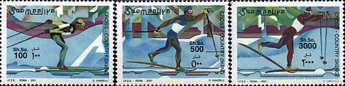Sellos: 78358 MNH SOMALIA 2001 ESQUI