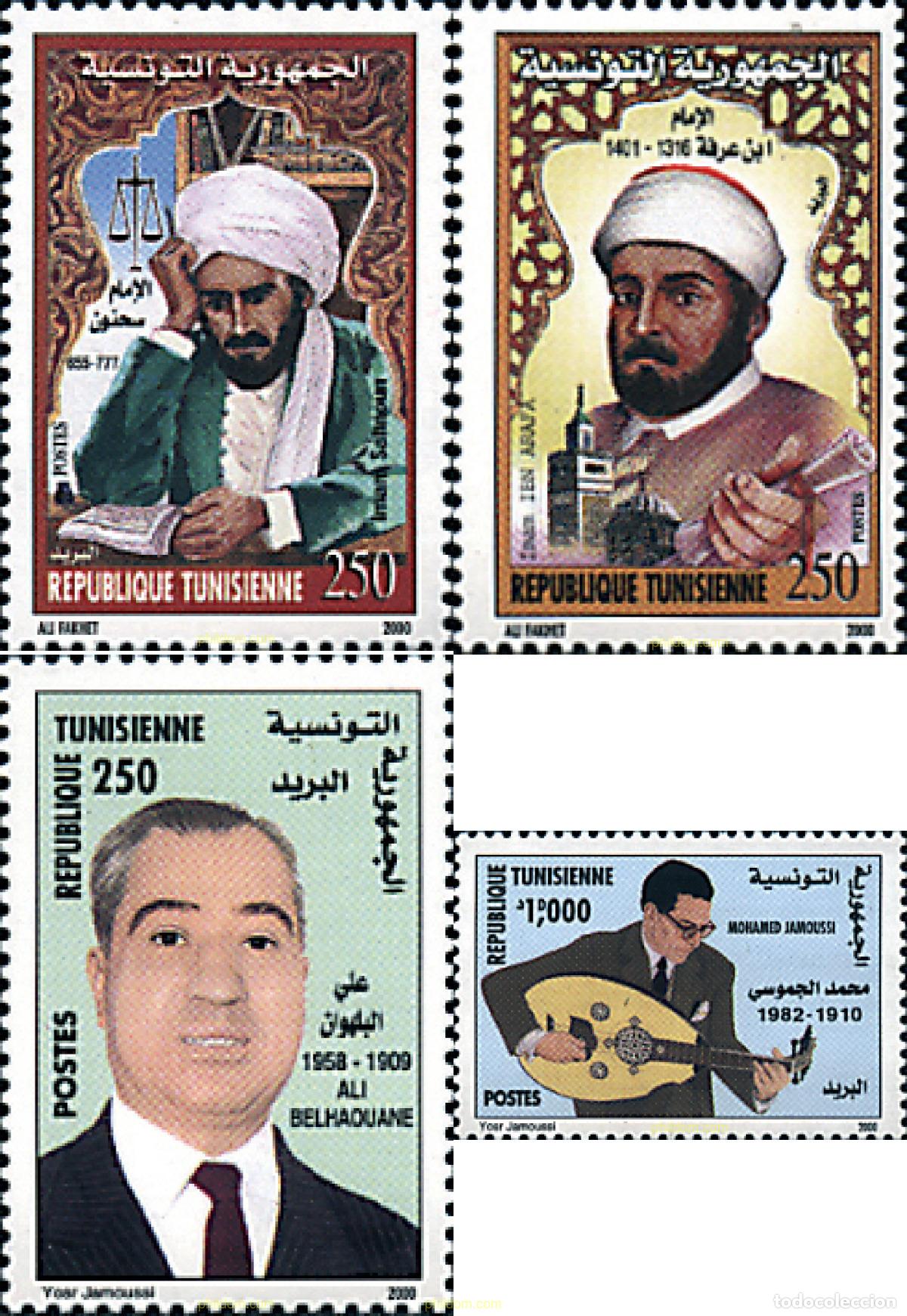 Sellos: 78982 MNH TUNEZ 2000 PERSONAJES