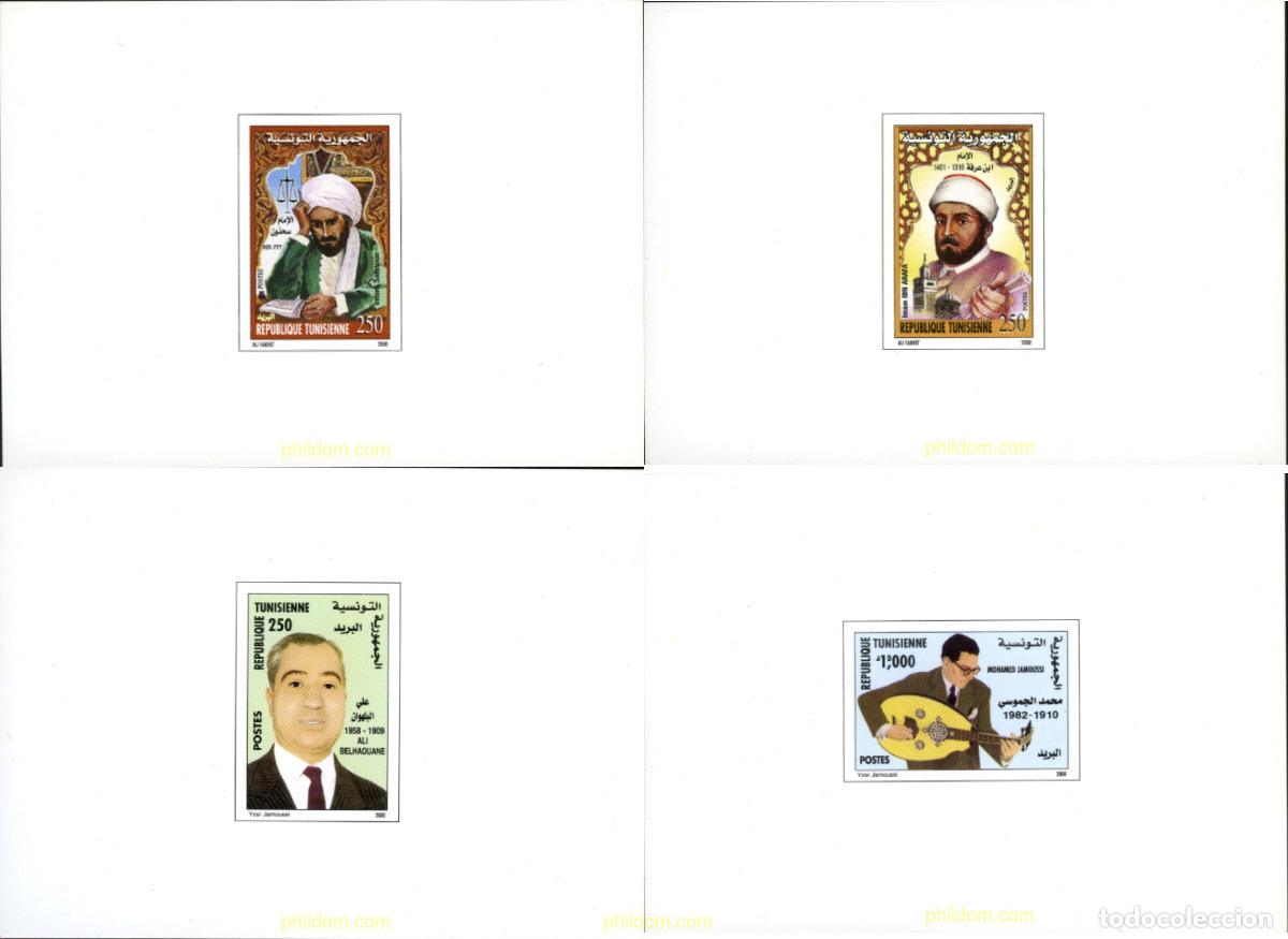 Sellos: 196397 MNH TUNEZ 2000 PERSONAJES