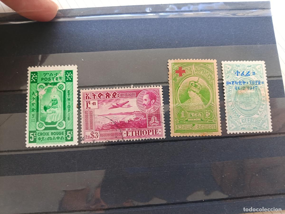Sellos: Etiop&iacute;a. Etiophie, Ethiopia. Lote de sellos antiguos