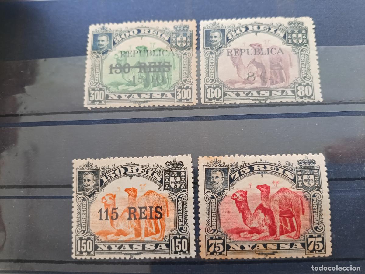 Sellos: Nyassa. Lote de sellos