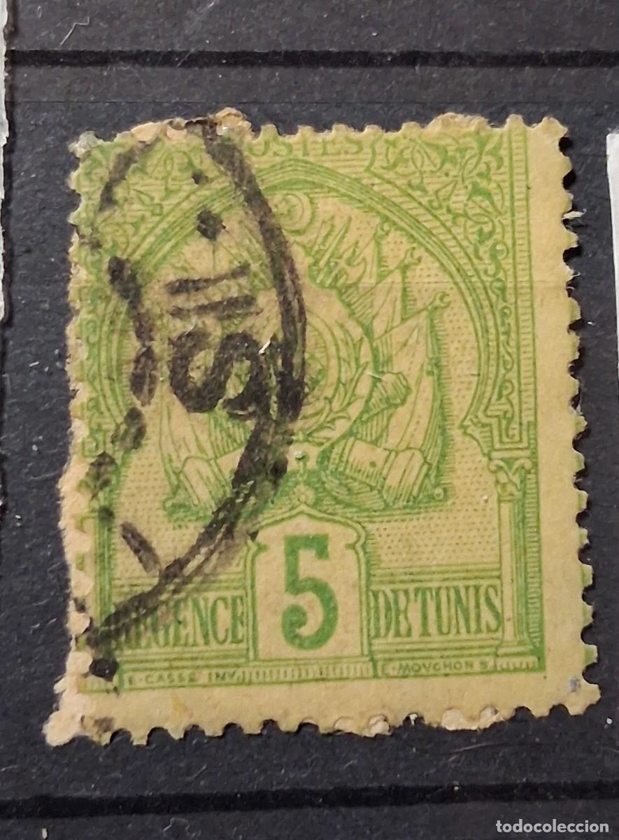 Sellos: T&Uacute;NEZ, 1897, CAT.YT.32.