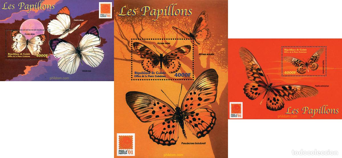 Sellos: 132788 MNH GUINEA 2001 PHILANIPPON 01. EXPOSICION FILATELICA INTERNACIONAL