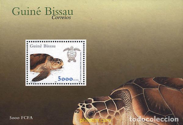 Selos: 77540 MNH GUINEA BISSAU 2001 TORTUGAS MARINAS
