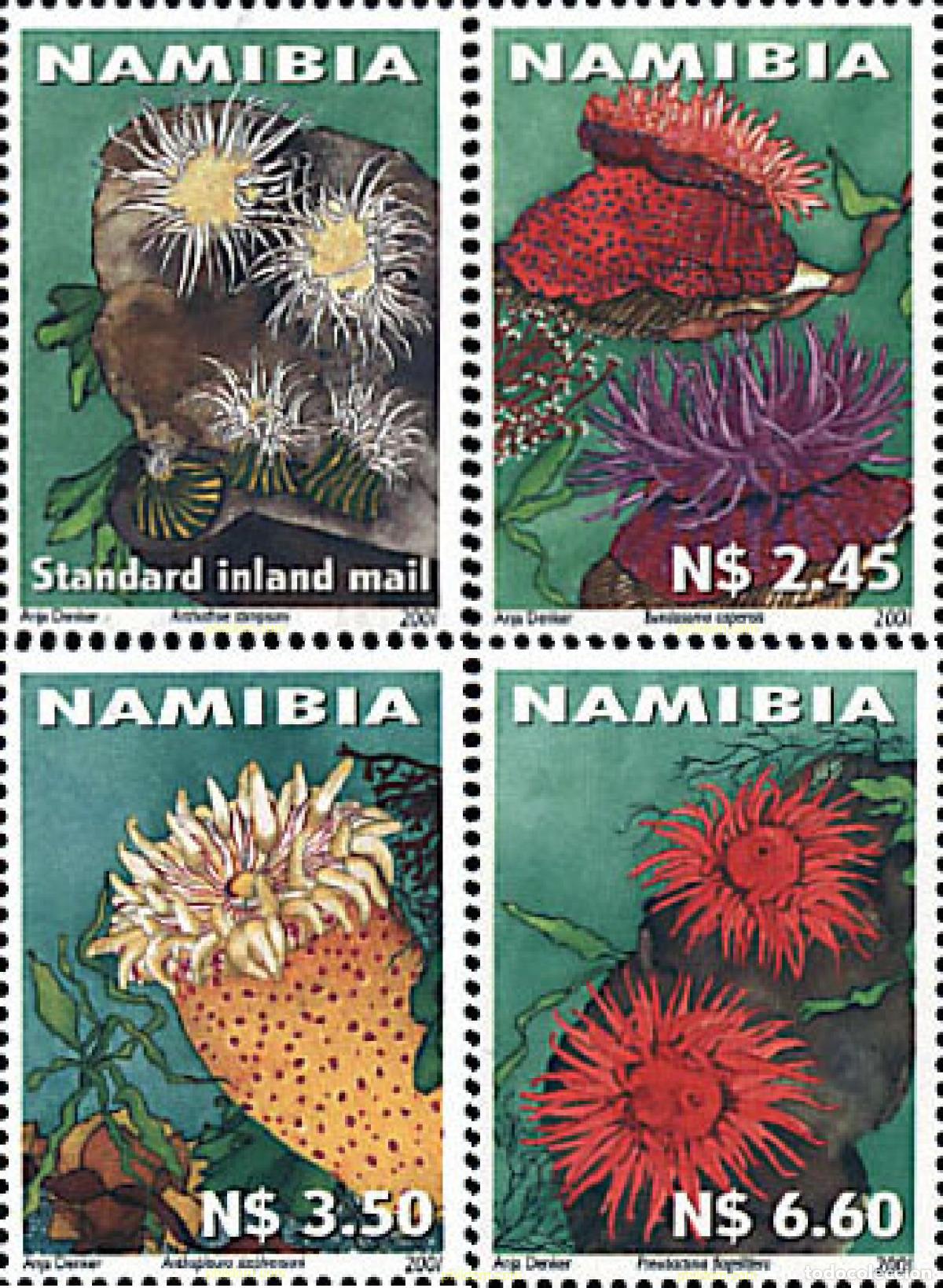Sellos: 82260 MNH NAMIBIA 2001 ANEMONAS