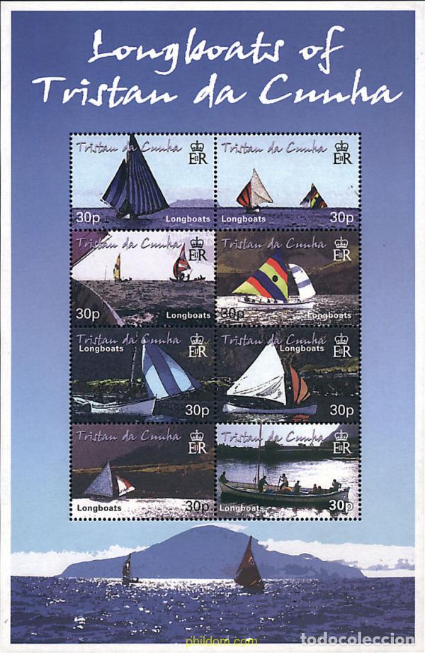 Sellos: 236961 MNH TRISTAN DA CUNHA 2001 LANCHAS DE TRISTAN DA CUNHA