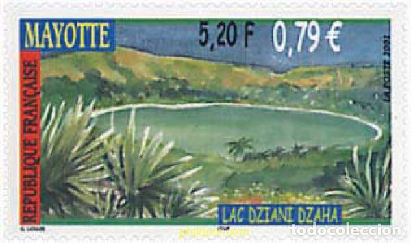 Sellos: 80859 MNH MAYOTTE 2001 EL LAGO DZIANI DZAHA