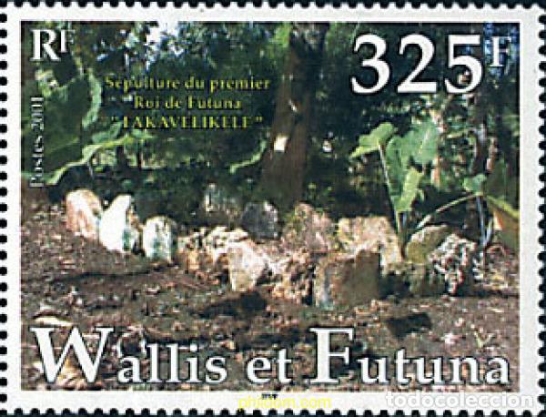 Sellos: 88768 MNH WALLIS Y FUTUNA 2001 SEPULTURA DEL PRIMER REY DE FUTUNA