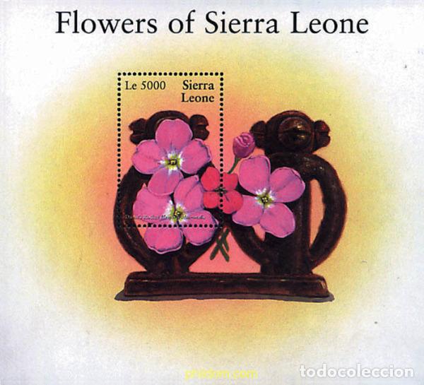 Sellos: 362310 MNH SIERRA LEONA 2002 FLORES DE SIERRA LEONA