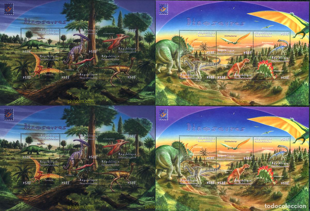 Sellos: 290661 MNH CENTROAFRICANA 2001 BELGICA 2001. EXPOSICION FILATELICA INTERNACIONAL