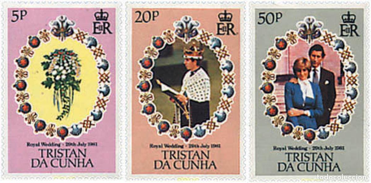 Sellos: 92327 MNH TRISTAN DA CUNHA 1981 BODA DEL PRINCIPE CARLOS Y LADY DIANA SPENCER