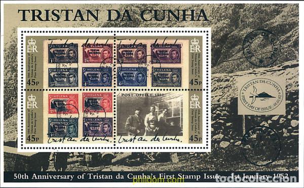 Sellos: 87831 MNH TRISTAN DA CUNHA 2002 50 ANIVERSARIO DEL SELLO DE TRISTAN DA CUNHA