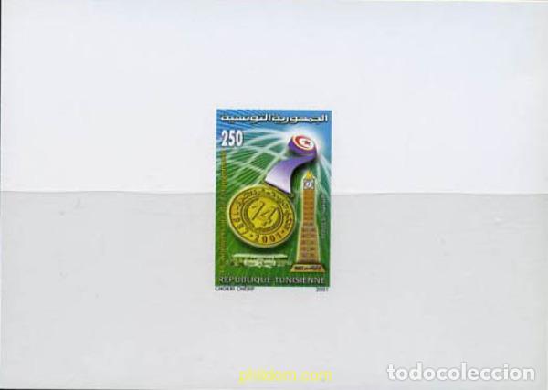 Sellos: 196403 MNH TUNEZ 2001 14 ANIVERSARIO DEL CAMBIO
