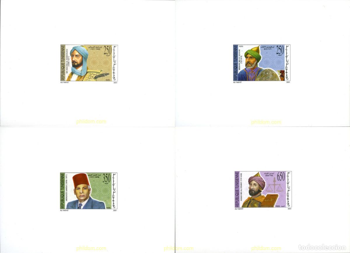 Sellos: 196411 MNH TUNEZ 2001 PERSONAJES