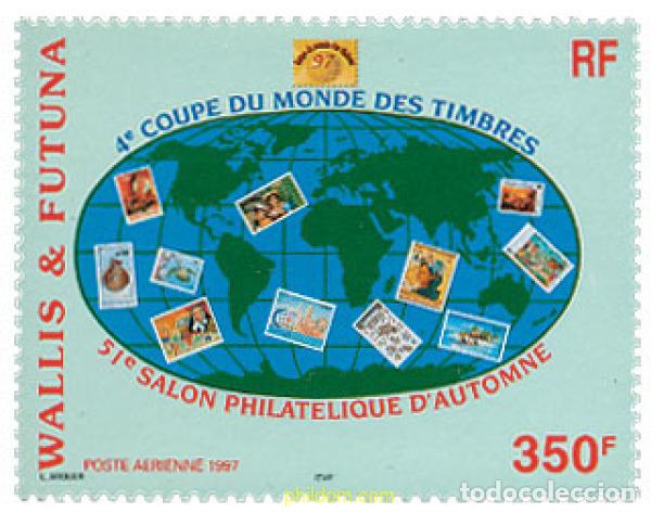 Sellos: 119220 MNH WALLIS Y FUTUNA 1997 4 COPA MUNDIAL DEL SELLO Y 51 SALON FILATELICO