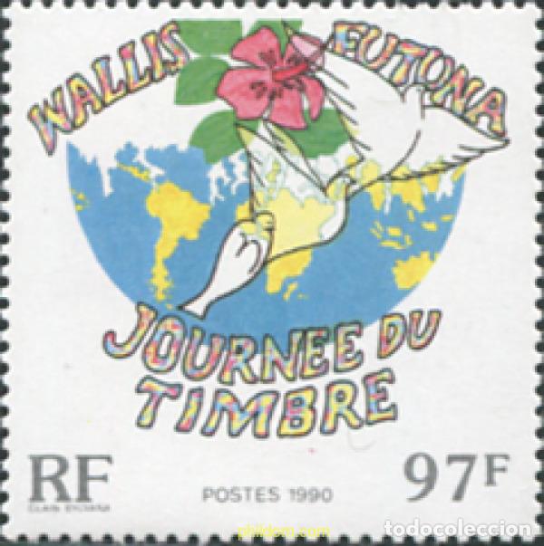 Sellos: 103144 MNH WALLIS Y FUTUNA 1990 DIA DEL SELLO