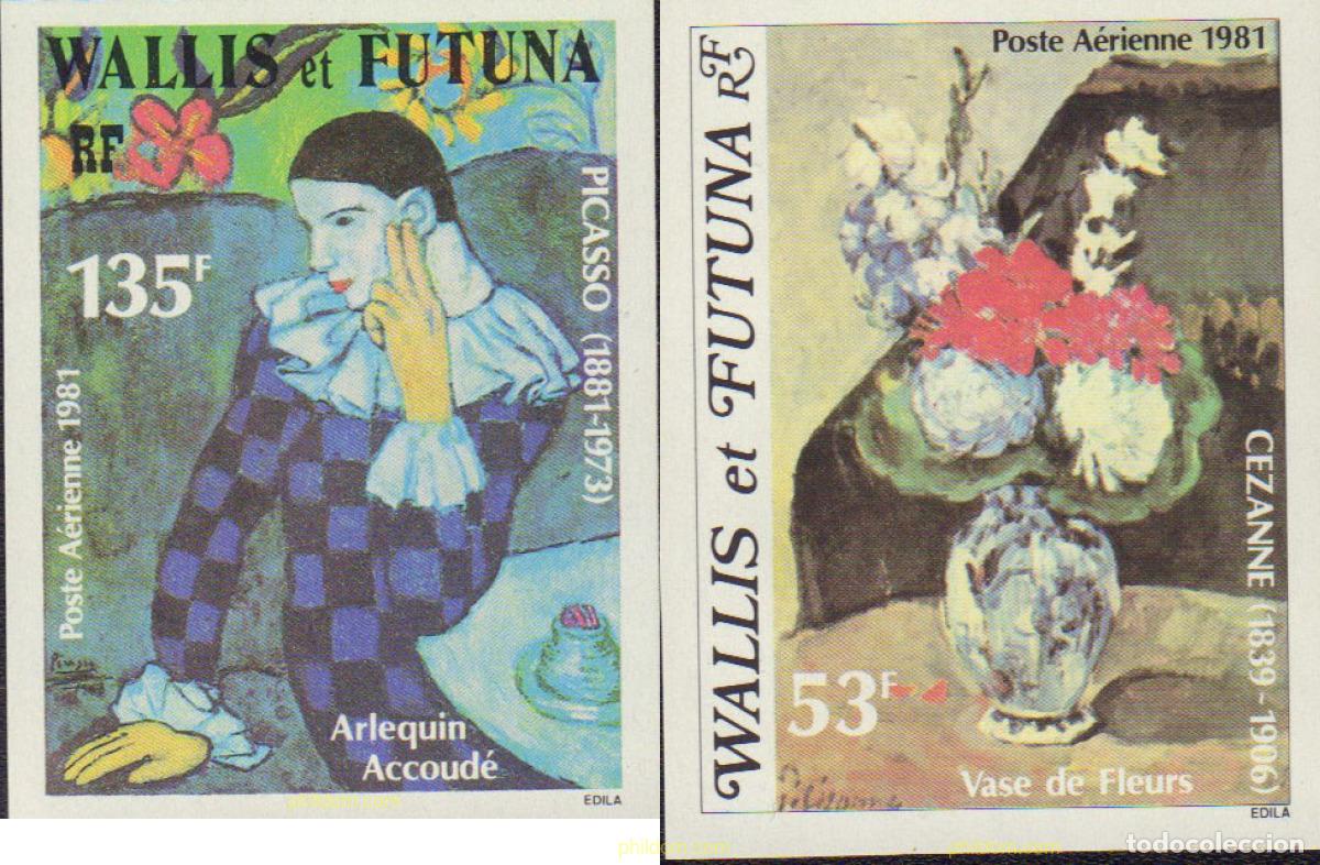 Sellos: 14092 MNH WALLIS Y FUTUNA 1981 75 ANIVERSARIO DE LA MUERTE DE PAUL CEZANNE Y CENTENARIO DEL NACIMIE