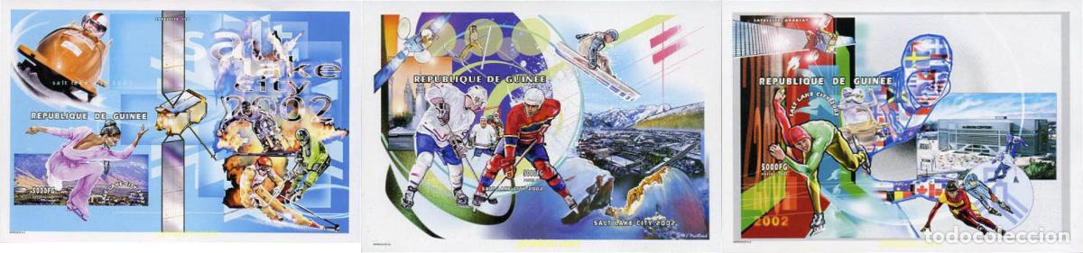 Sellos: 14137 MNH GUINEA 2001 19 JUEGOS OLIMPICOS INVIERNO. SALT LAKE CITY 2002