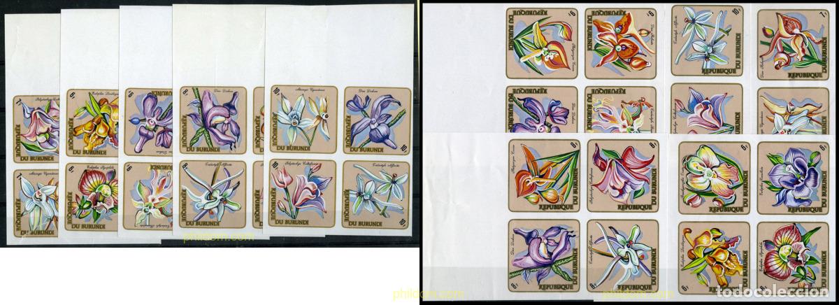 Sellos: 202290 MNH BURUNDI 1972 ORQUIDEAS
