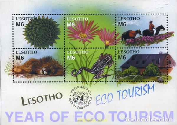 Sellos: 337978 MNH LESOTHO 2002 A&Ntilde;O DEL ECO-TURISMO