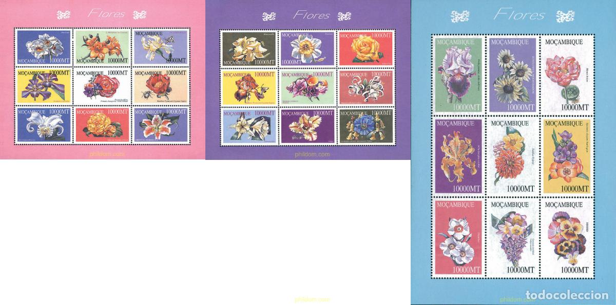 Sellos: 228284 MNH MOZAMBIQUE 2002 FLORES