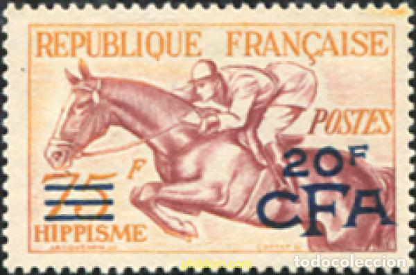 Sellos: 666891 MNH REUNION 1953 MOTIVOS VARIOS