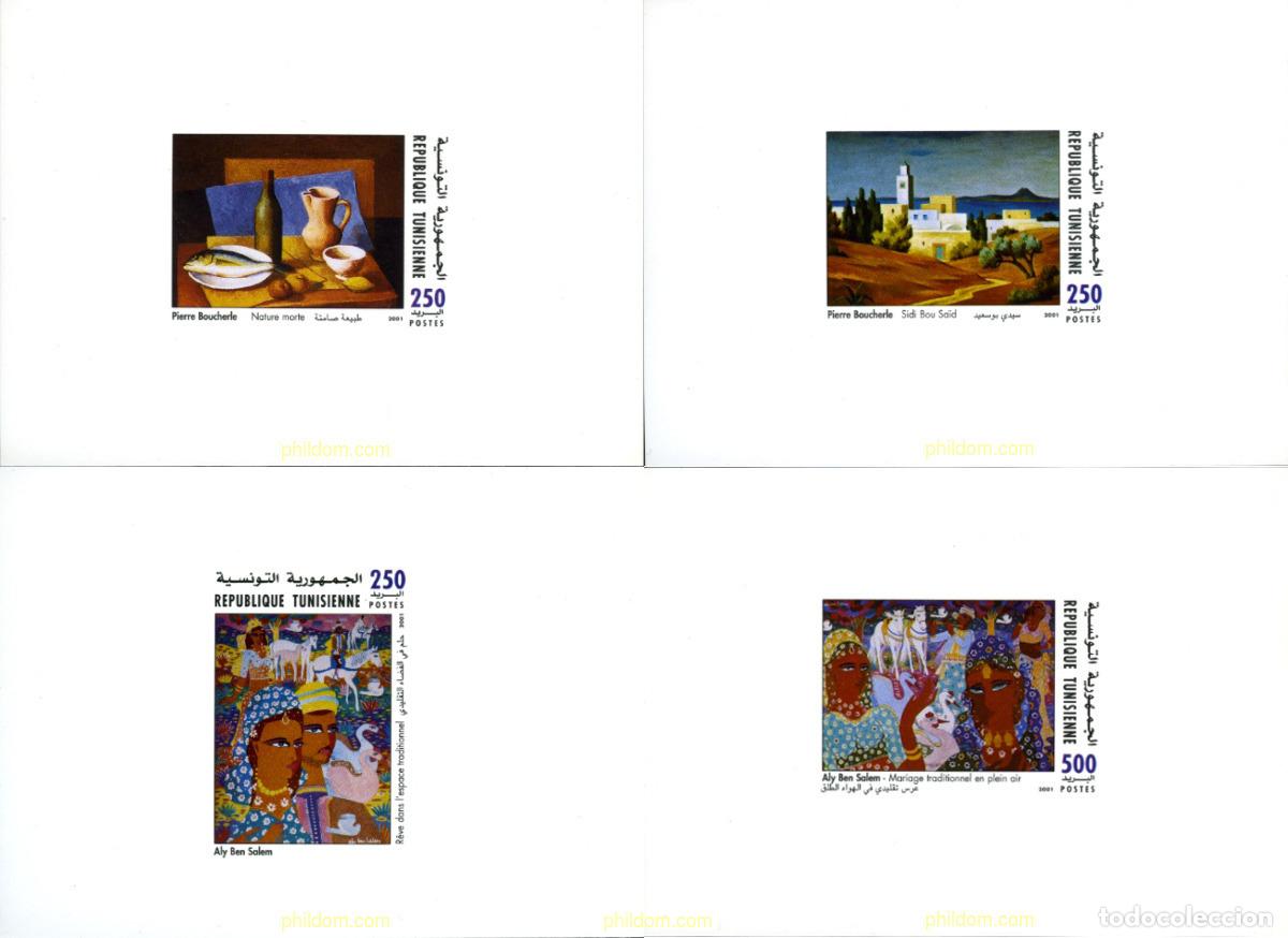 Sellos: 196409 MNH TUNEZ 2001 PINTURAS TUNECINAS